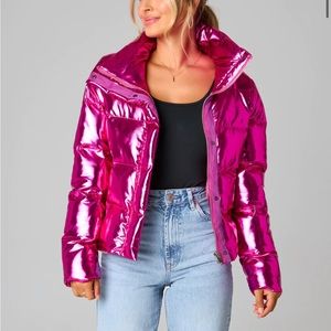 BUDDYLOVE METALLIC PUFFER JACKET